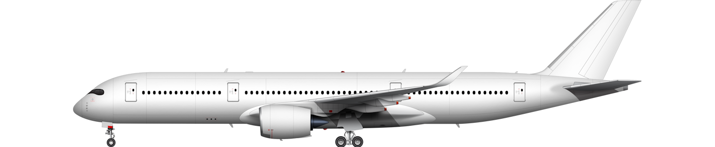 Airbus A350-900.