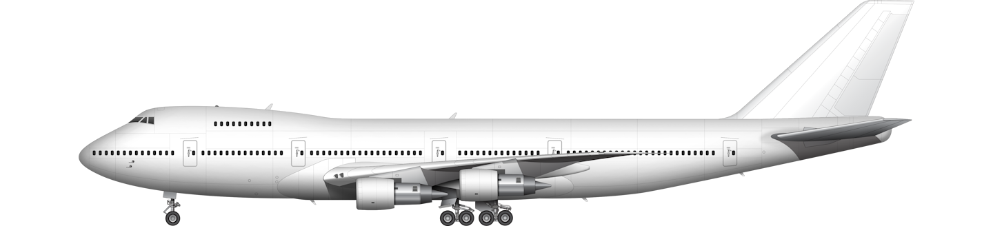 Boeing 747-200.