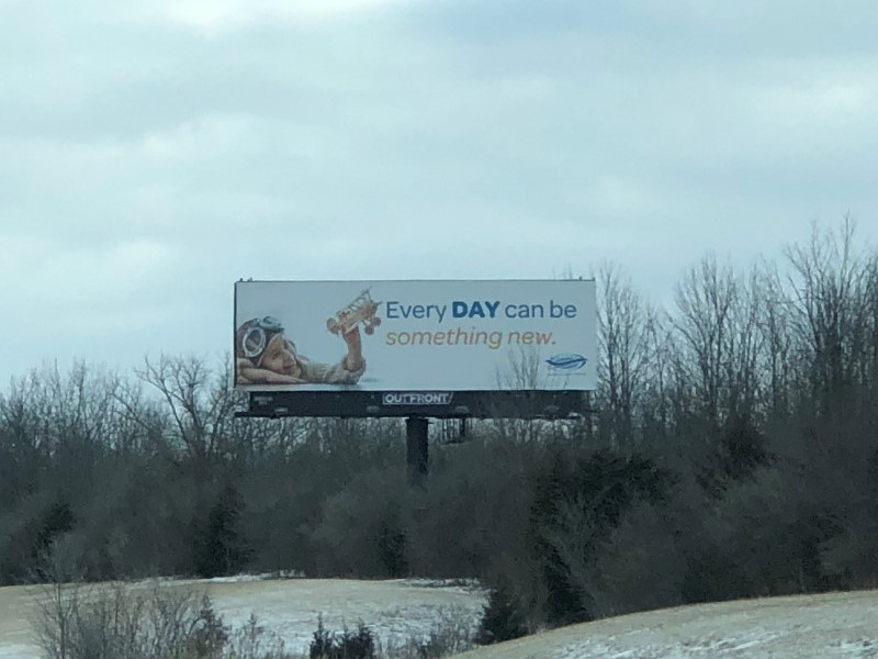 A billboard.
