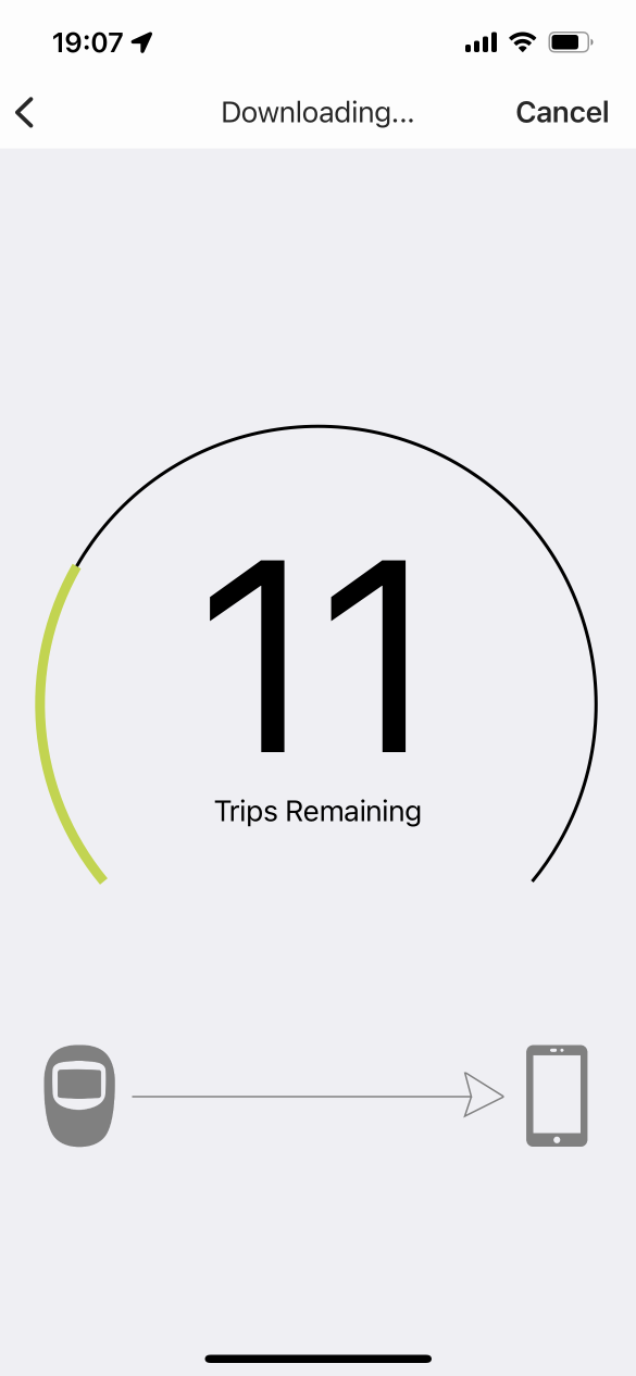 Bad Elf GPS app download screen.