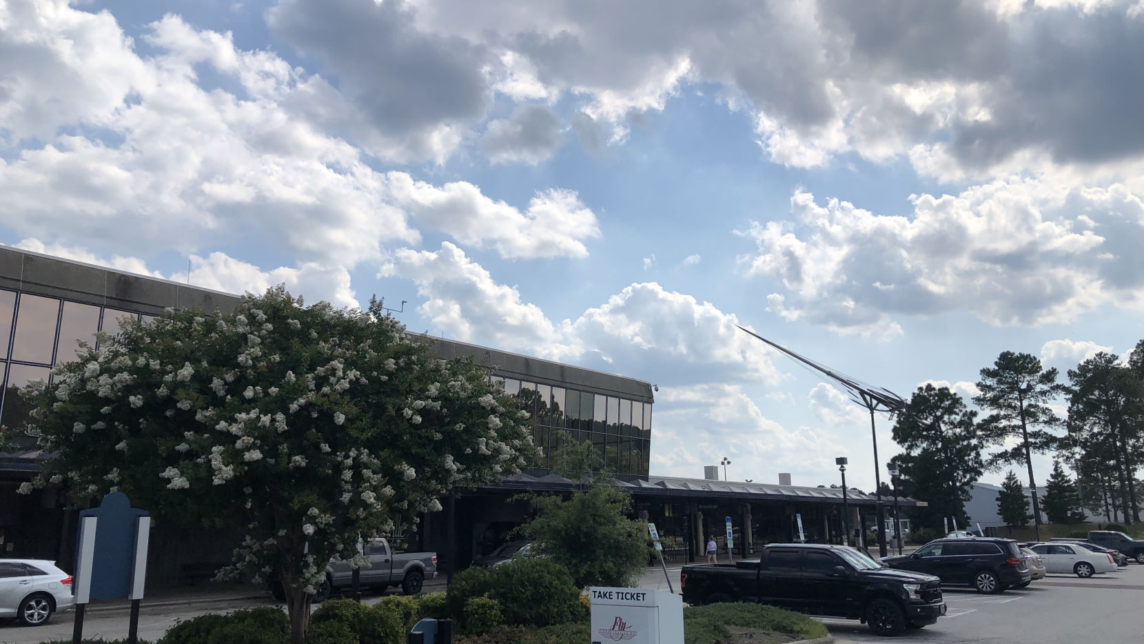 Terminal building at FAY.