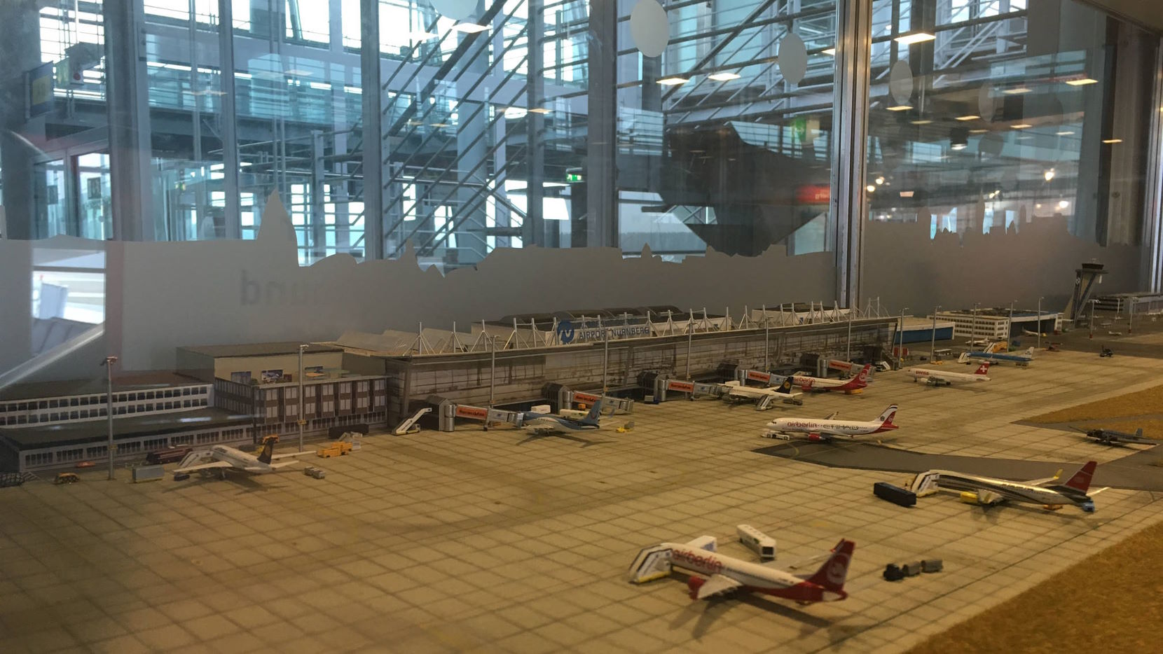 A scale model of NUE in the terminal of NUE.