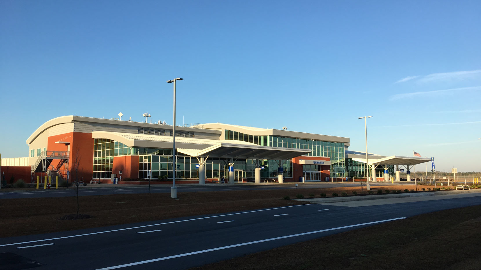 Terminal building of OAJ.