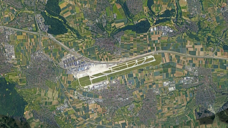 Satellite imagery of Stuttgart (STR).