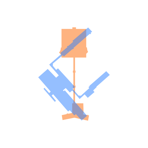 Thumbnail of a silhouette of Size Comparison of KEF and DAY.